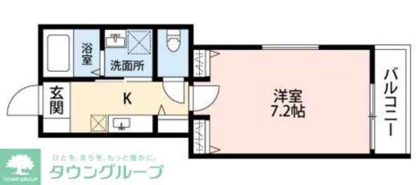 ルミエールいずみ中央の物件間取画像